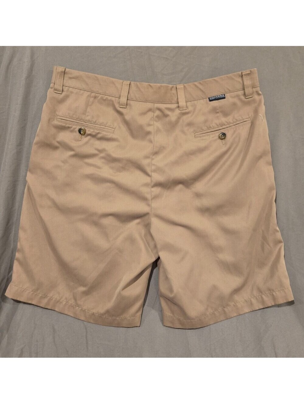 Dockers Men's Pleated Khaki Shorts Size 34 Classic Fit